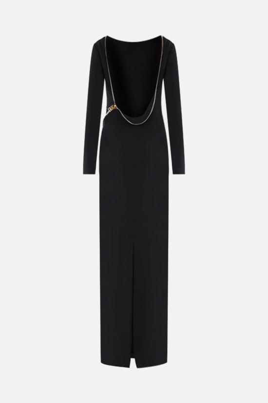 TOM FORD abito da sera in crepe con macro zip Negozi Online
