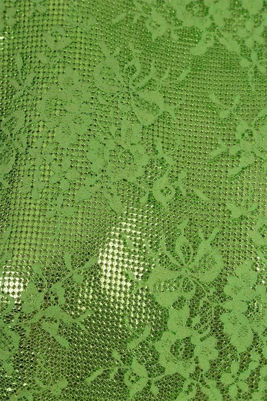 GIANNI VERSACE WOMAN abito a tubino in maglia metallica Oroton e pizzo Consegna Veloce