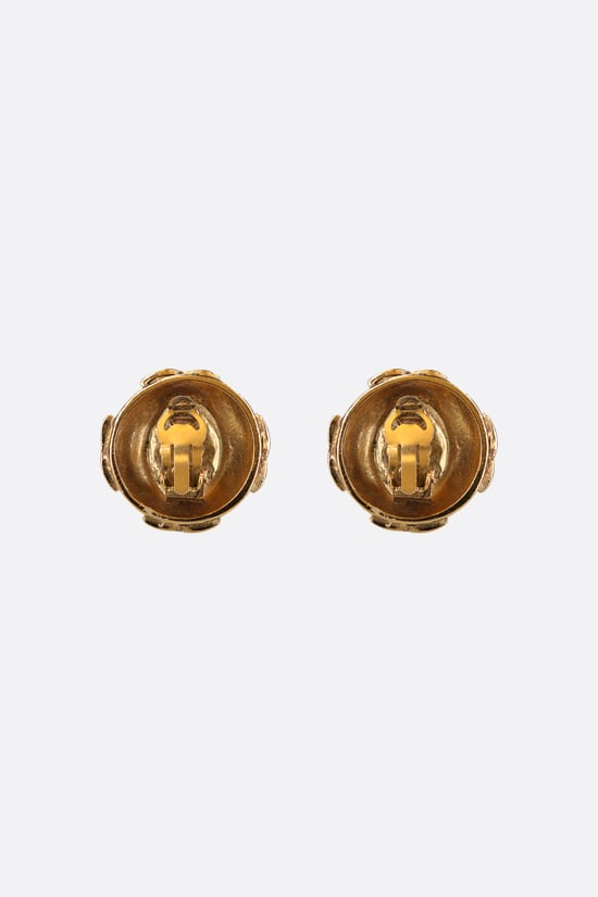 CHANEL VINTAGE WOMAN orecchini in metallo con pietra Affare Del Giorno