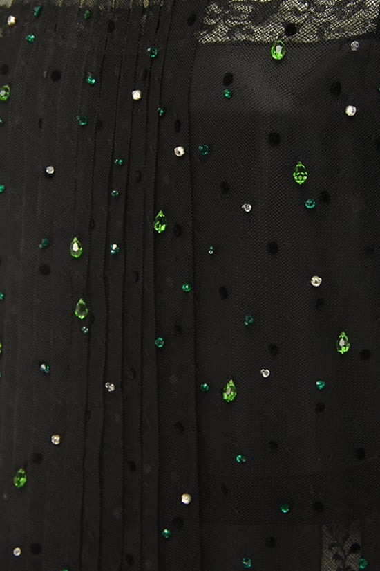 PRADA abito in tulle plumetis e organza Prezzo Ridotto