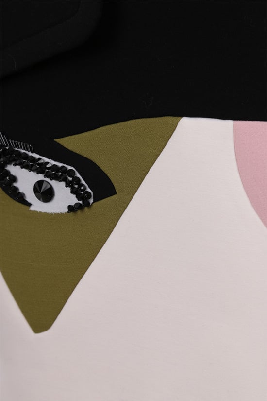 PRADA cappotto monopetto in natté Smaltimento dello stoccaggio