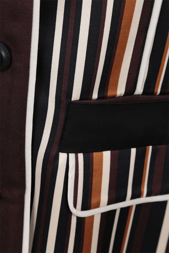 PRADA soprabito in radzmire a righe Online