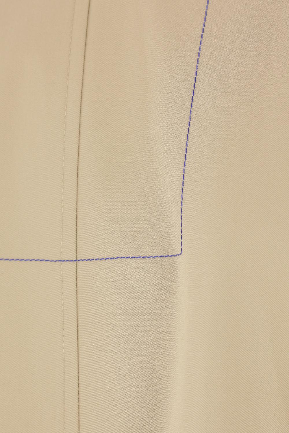 BURBERRY soprabito monopetto in gabardine In Linea