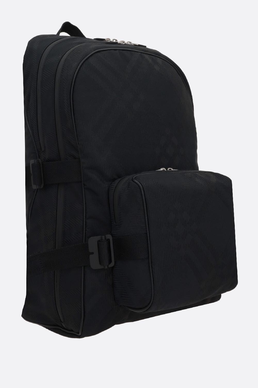 BURBERRY zaino in jacquard Check Soddisfazione Garantita