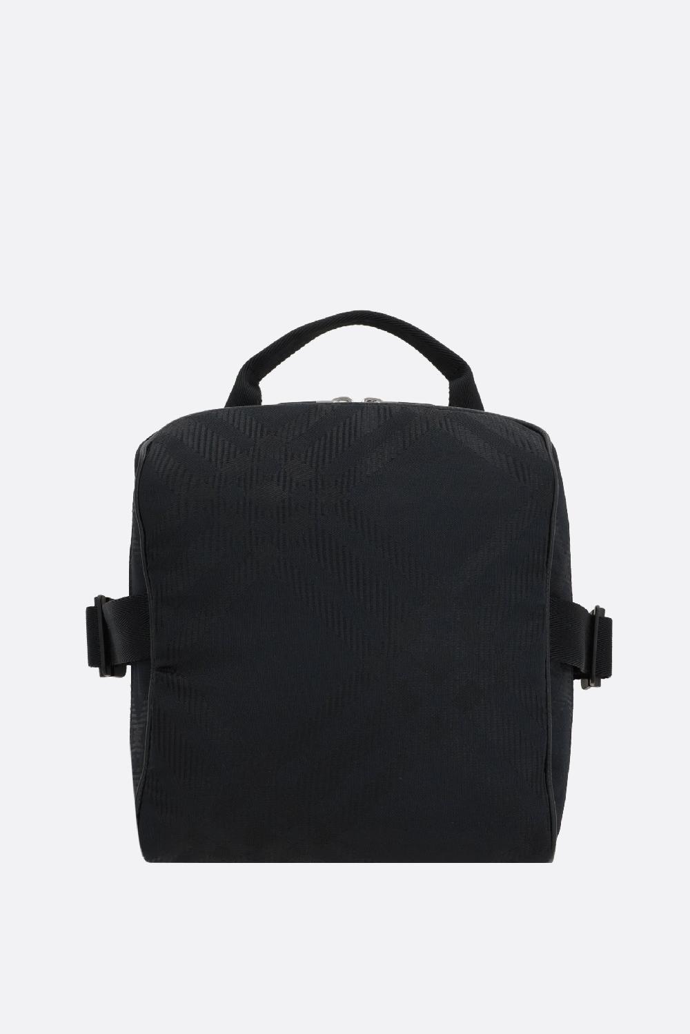BURBERRY borsa a tracolla in jacquard Check Qualità Garantita