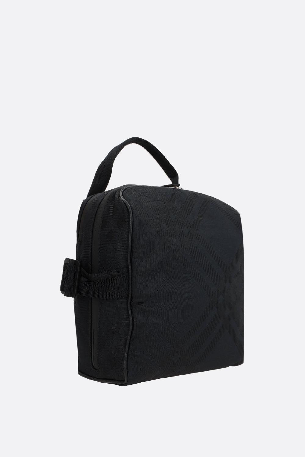 BURBERRY borsa a tracolla in jacquard Check Qualità Garantita