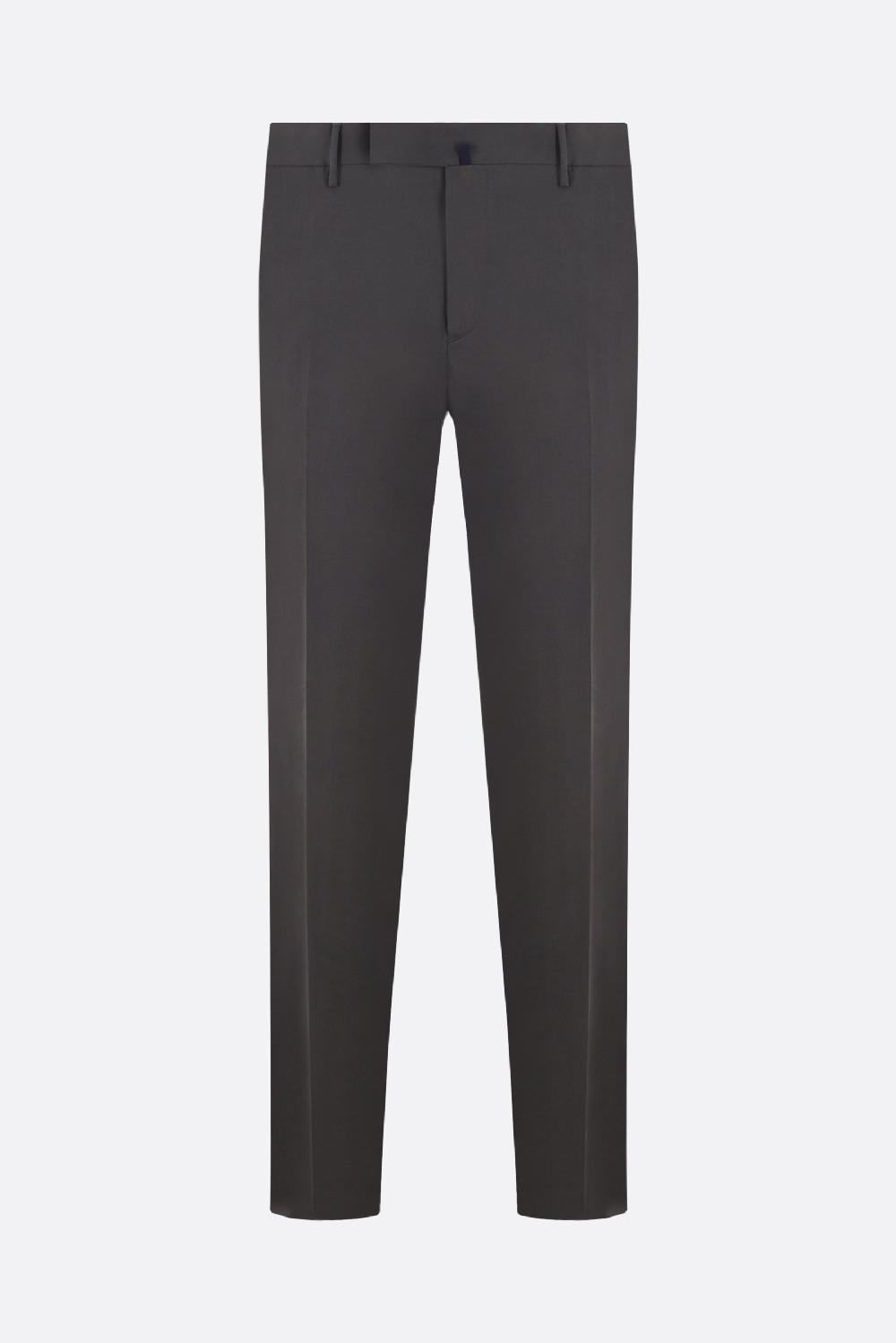 INCOTEX pantalone slim-fit in popeline leggero