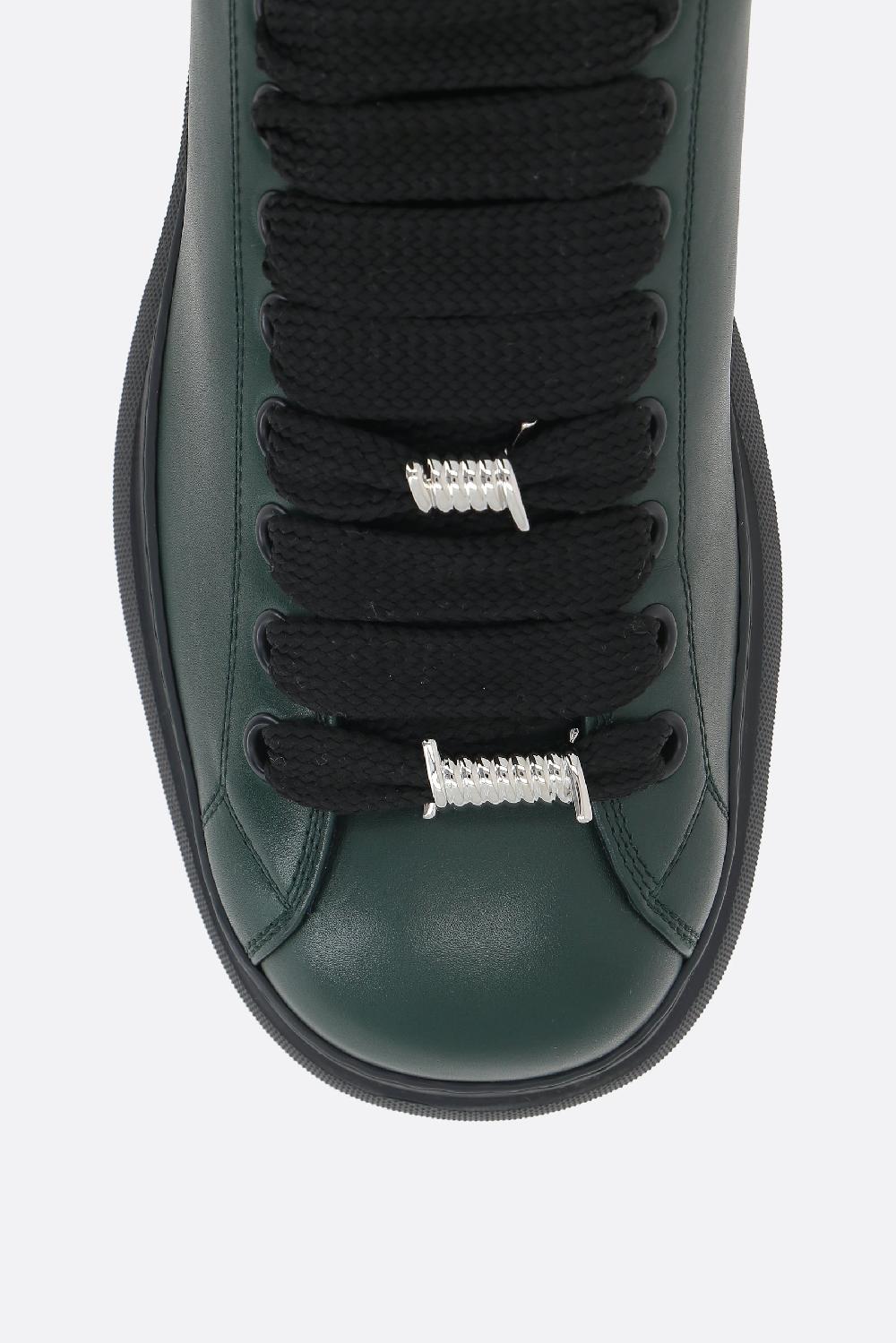 BURBERRY sneaker Ranger in pelle liscia Vendita Economica