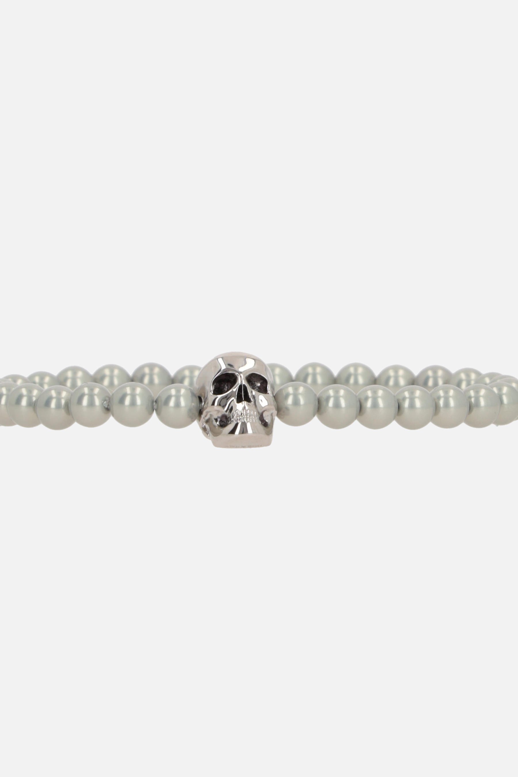 ALEXANDER McQUEEN bracciale Skull con perline Vendite Flash