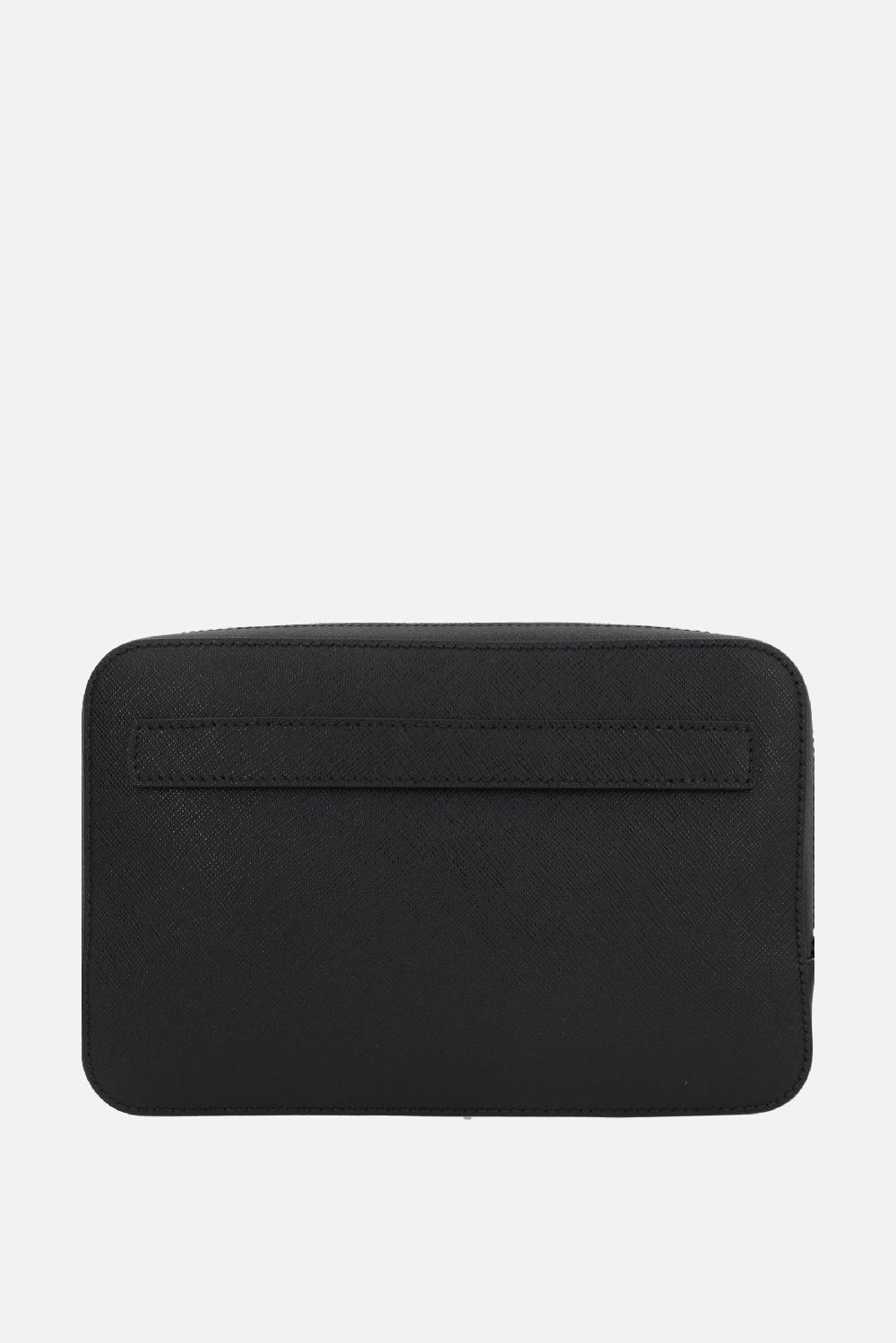 PRADA clutch in pelle Saffiano 2025
