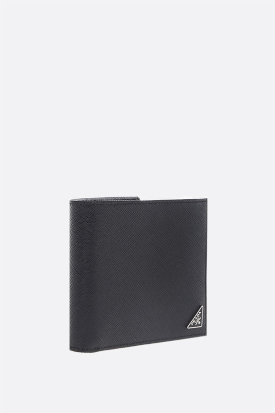 PRADA portafogli billfold in pelle Saffiano Spedizione Gratuita