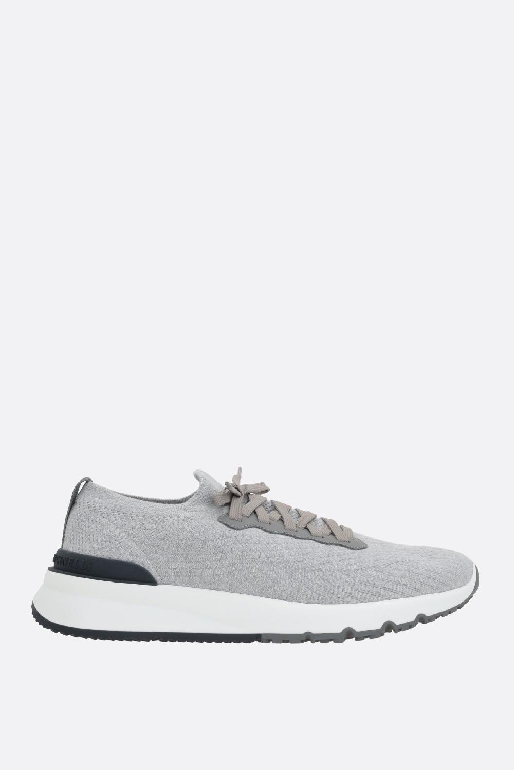 BRUNELLO CUCINELLI sneaker in maglia di cotone