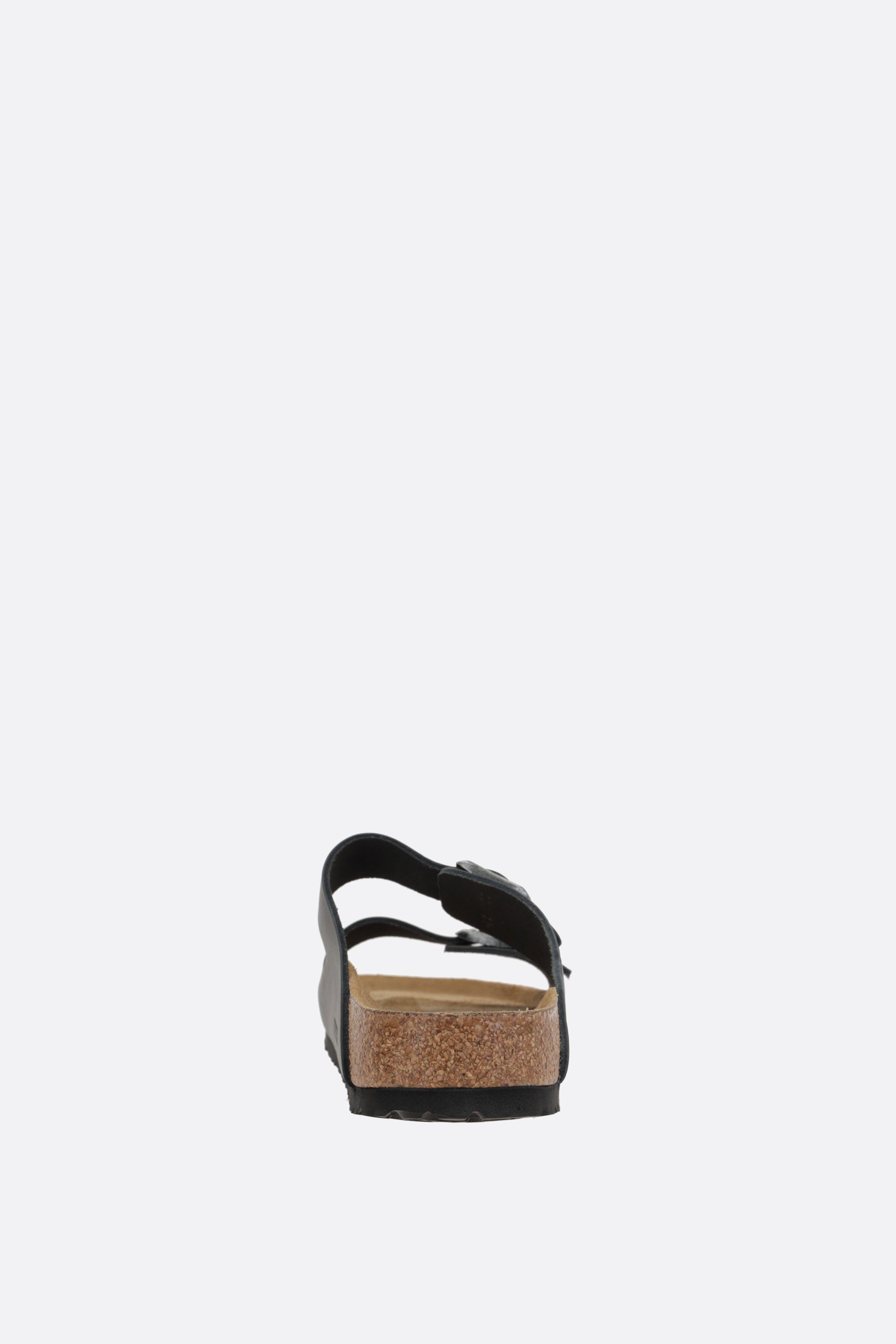BIRKENSTOCK sandalo flat Arizona BS in pelle oliata (Narrow Fit) Sconto