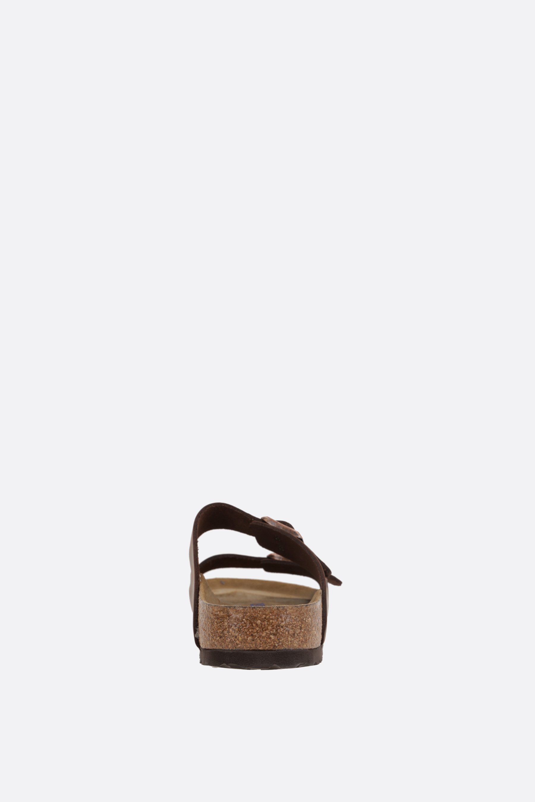BIRKENSTOCK sandalo flat Arizona BS in pelle oliata (Narrow Fit) Offerta
