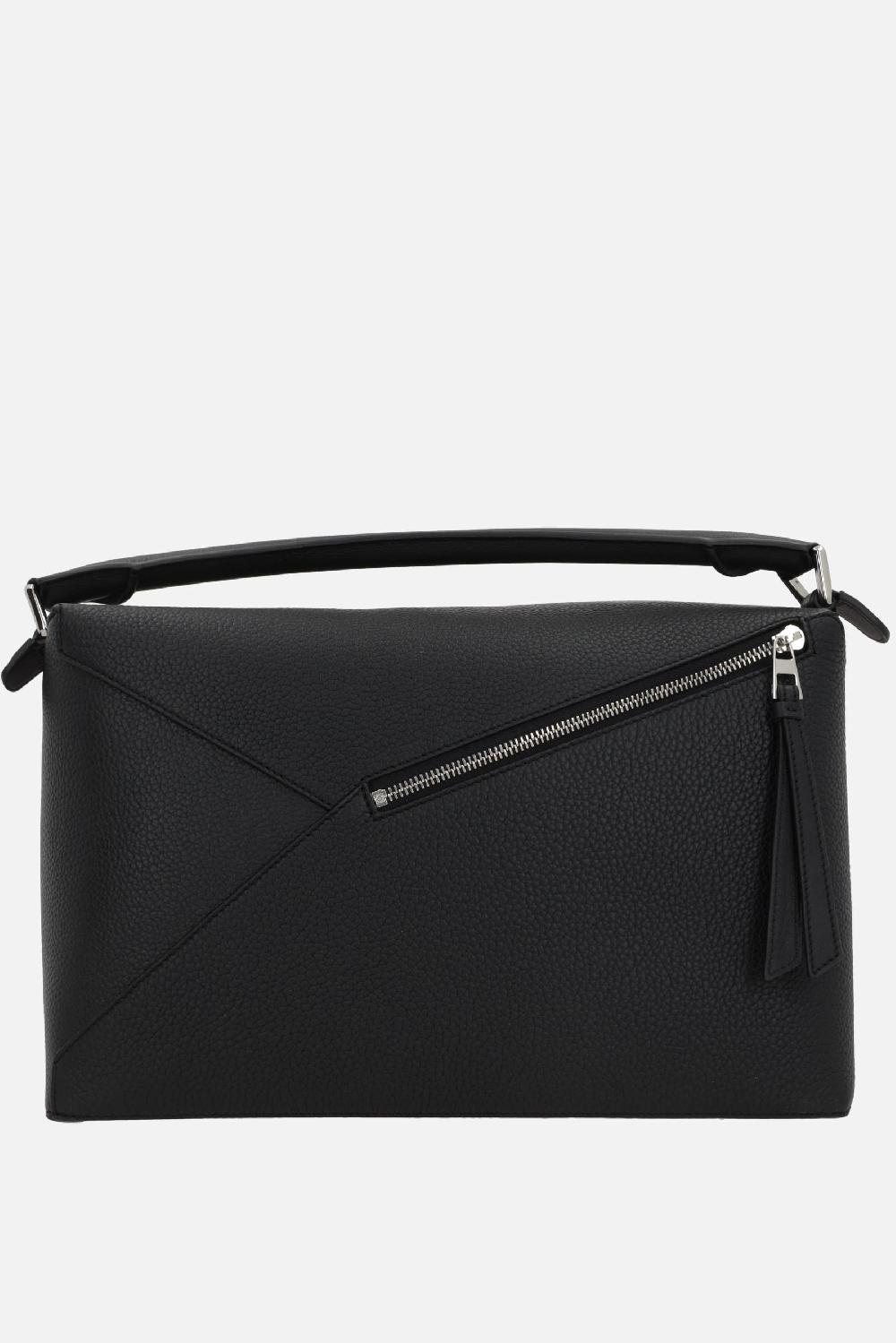 LOEWE borsa a mano Puzzle large in pelle martellata Outlet