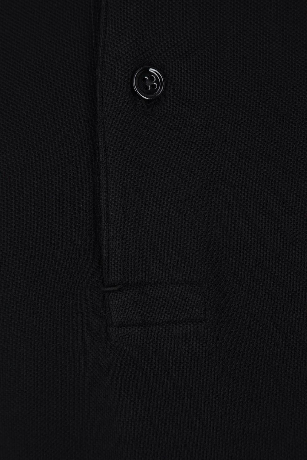 TOM FORD polo in piquet con ricamo logo Saldi Di Fabbrica