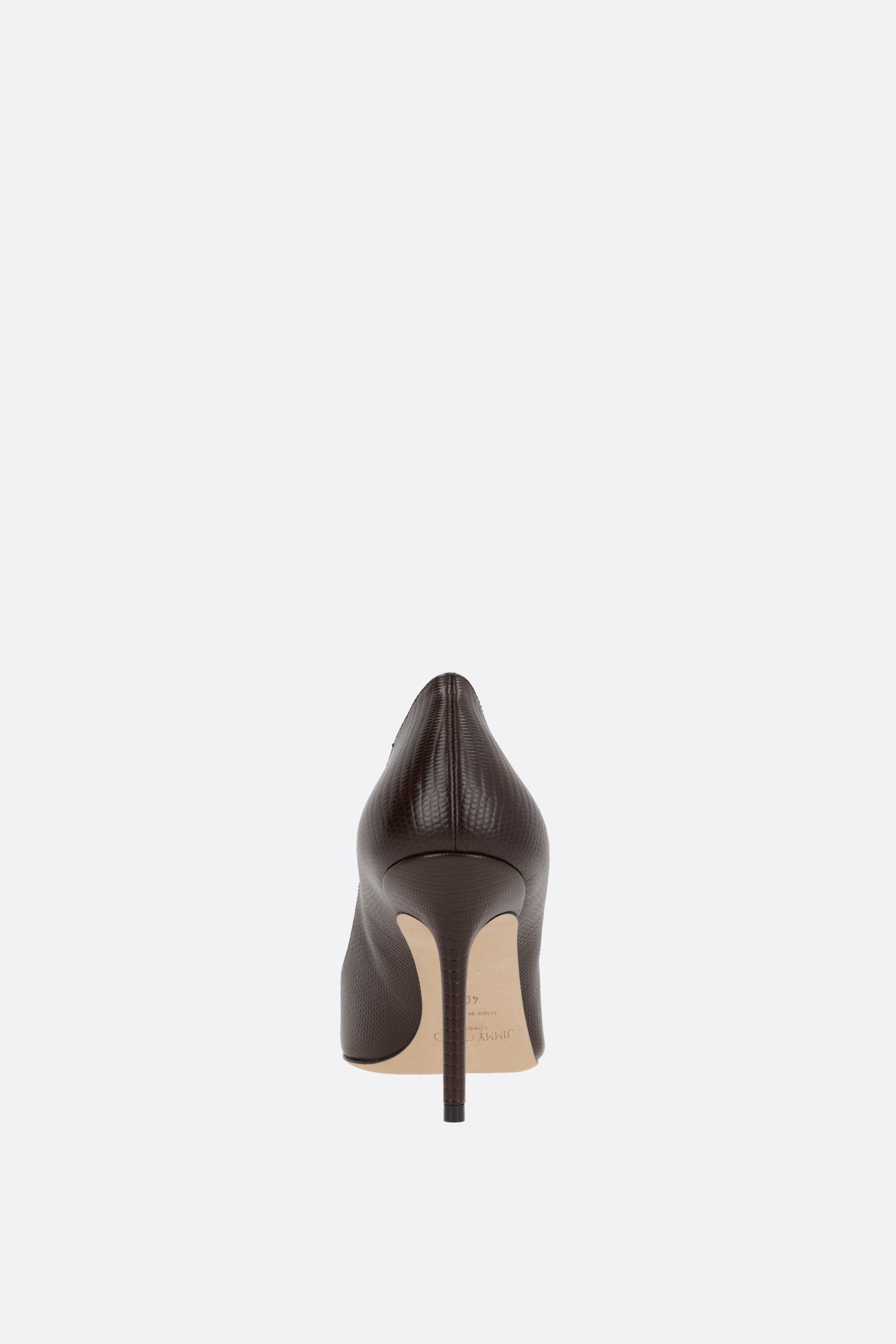 JIMMY CHOO décolleté Love in pelle stampa lucertola Vendite stagionali