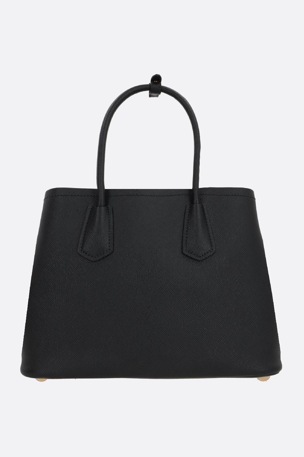 PRADA borsa a mano Prada Double small in pelle Saffiano Promozione