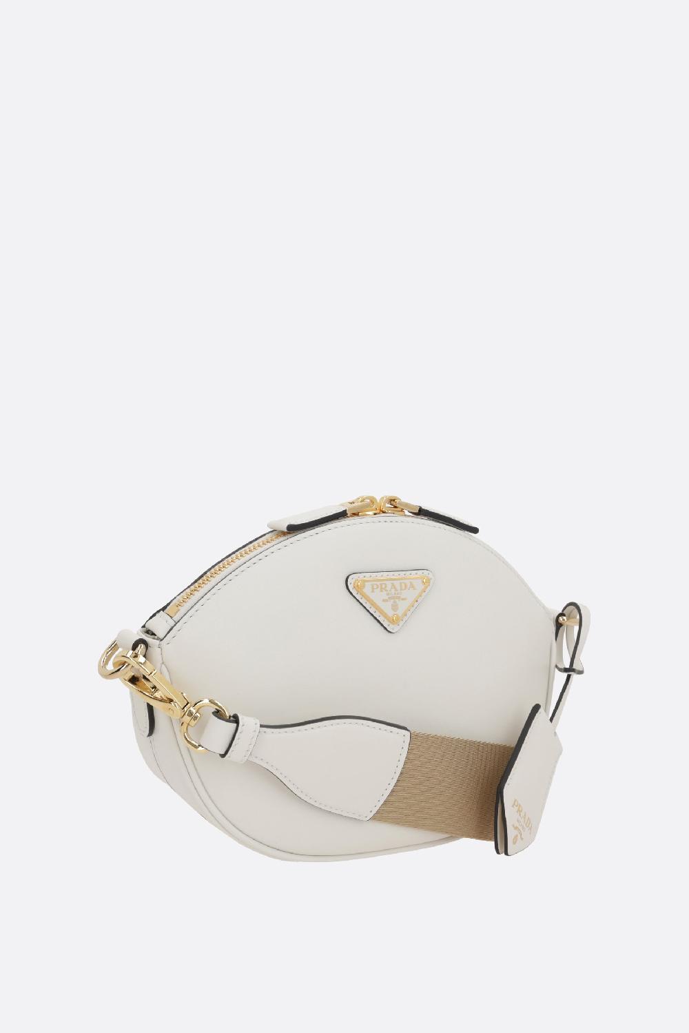 PRADA borsa a spalla mini in pelle City Spedizione Gratuita