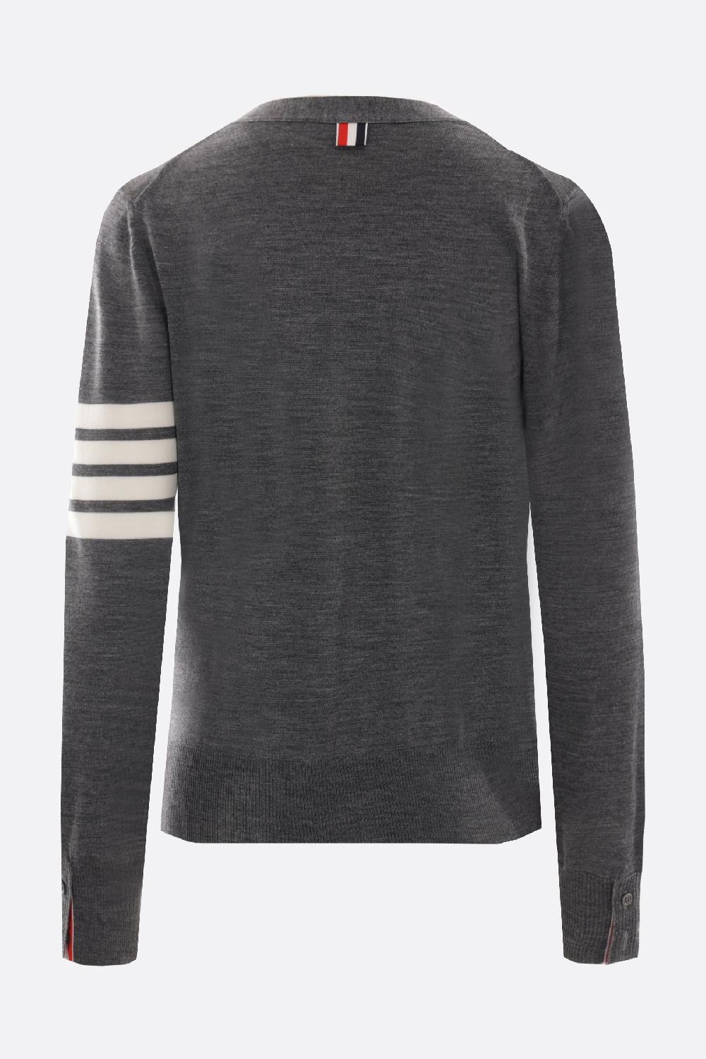 THOM BROWNE cardigan in lana Qualità Garantita