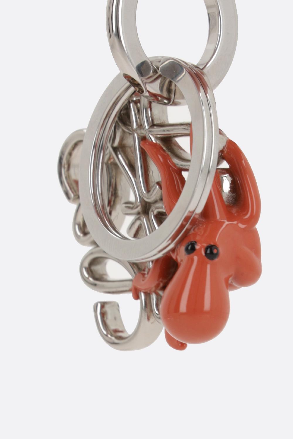 LOEWE portachiavi Octopus in ottone Presa