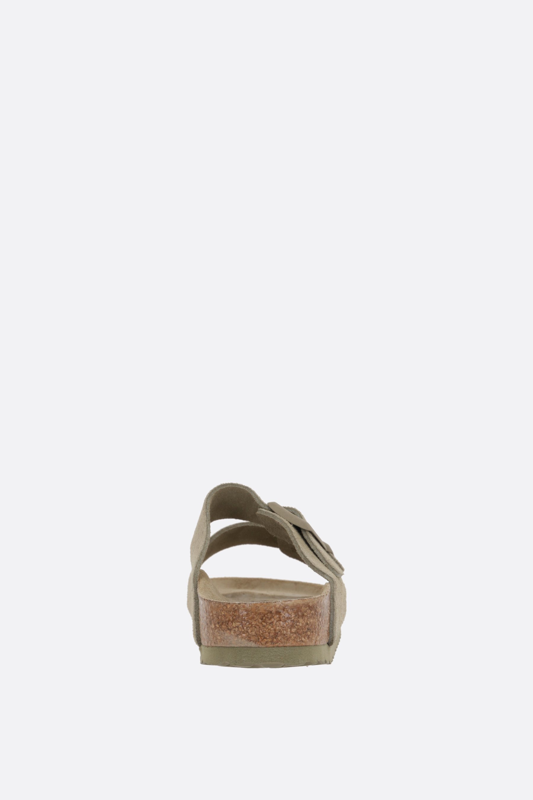BIRKENSTOCK sandalo flat Arizona BS in suede (Narrow Fit) Economico