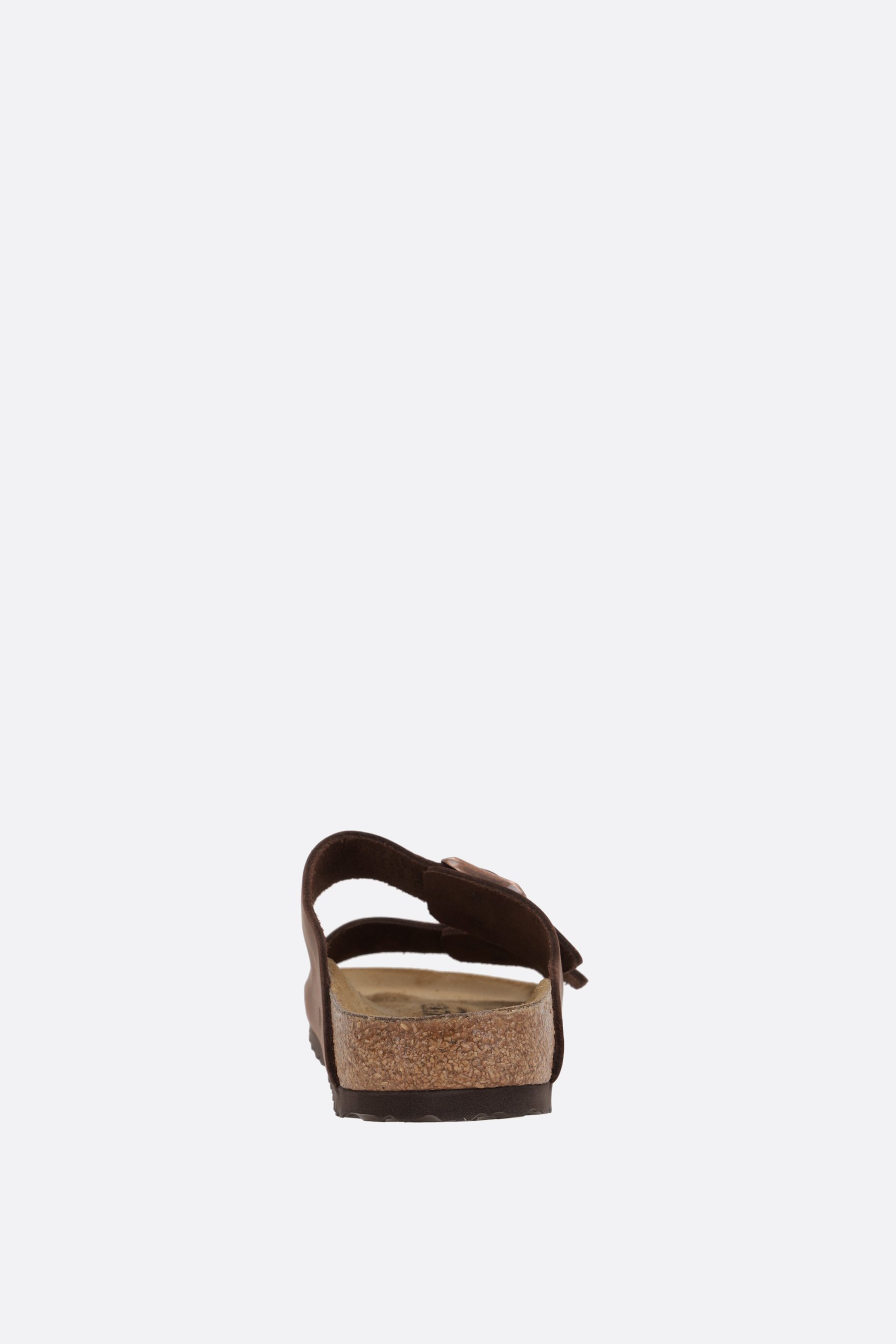 BIRKENSTOCK sandalo flat Arizona BS in pelle oliata (Narrow Fit) Online