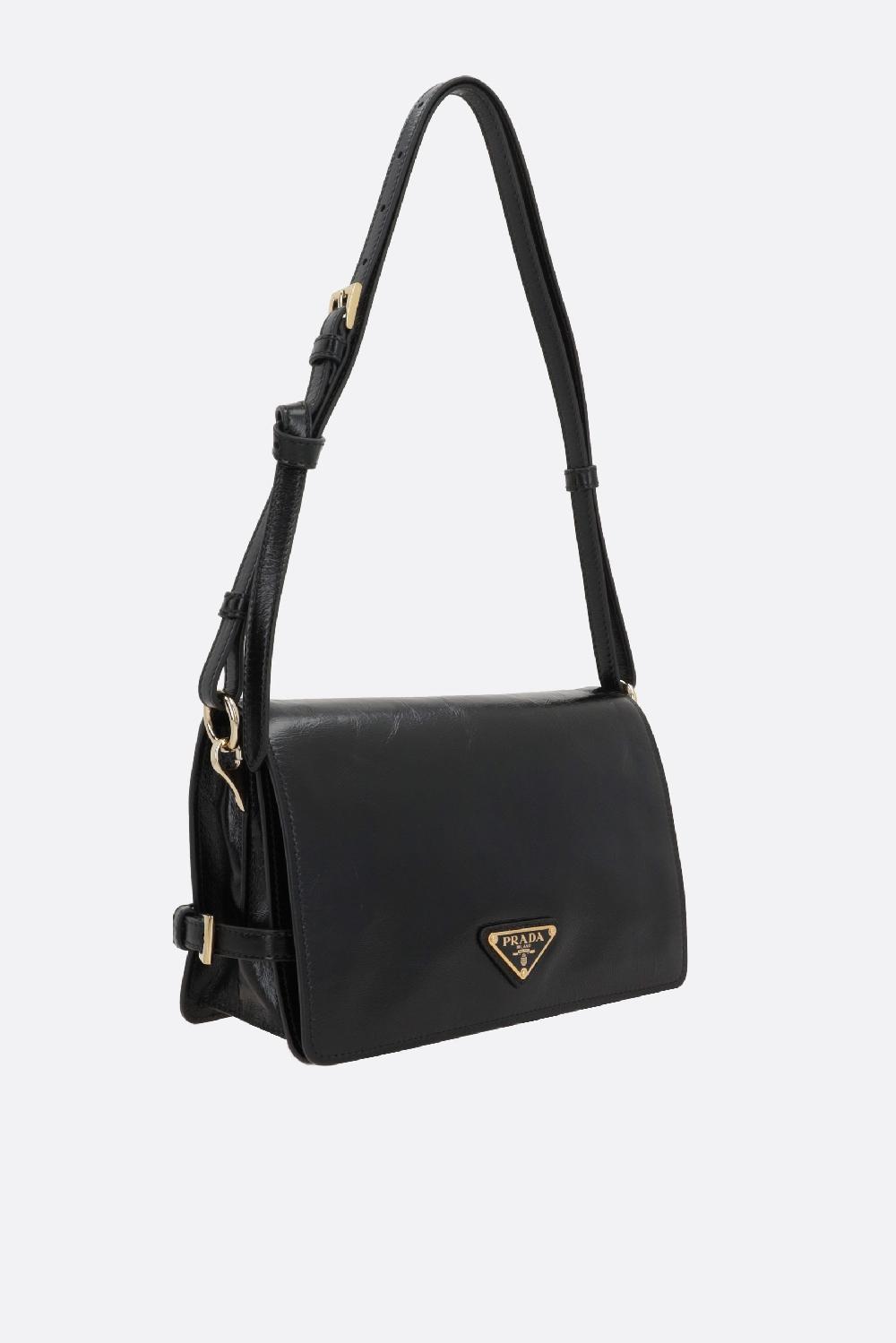 PRADA borsa a spalla in pelle Soft Lux Offerte