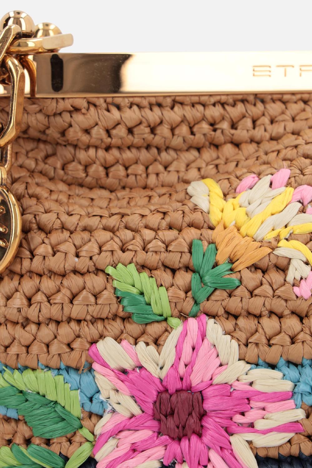 ETRO borsa a tracolla Vela mini in rafia sintetica I Più Venduti