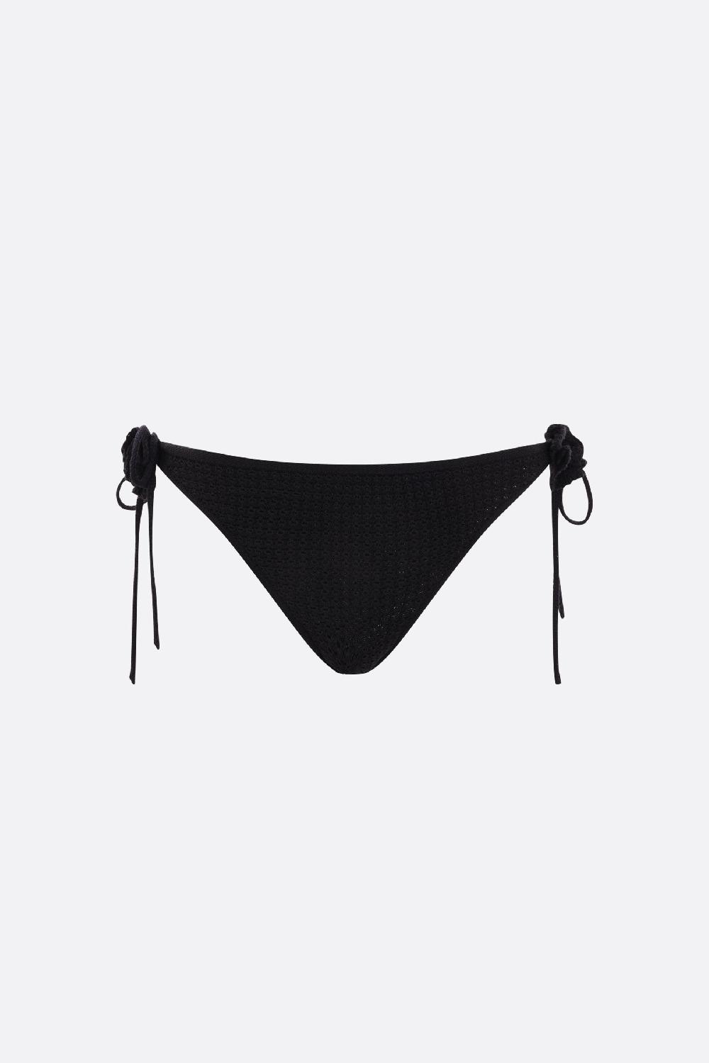 SELF PORTRAIT slip bikini in crochet