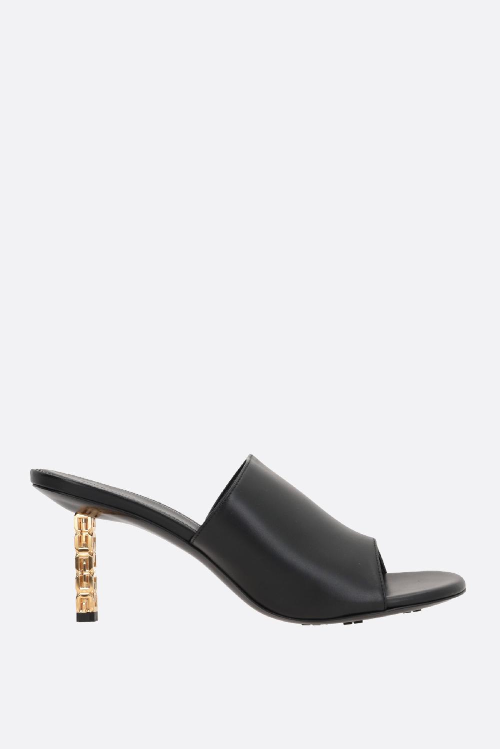 GIVENCHY sandalo G Cube in pelle liscia