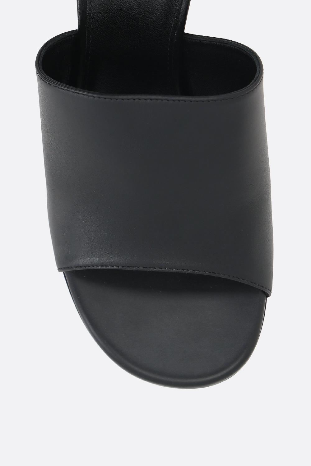 GIVENCHY sandalo G Cube in pelle liscia 2025