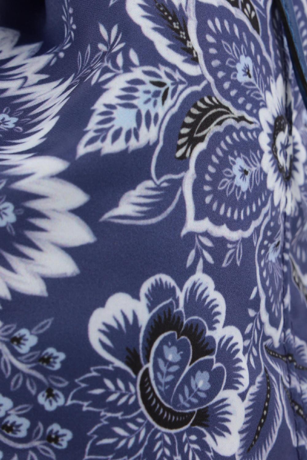 ETRO pouch in raso stampa Paisley Nuovo