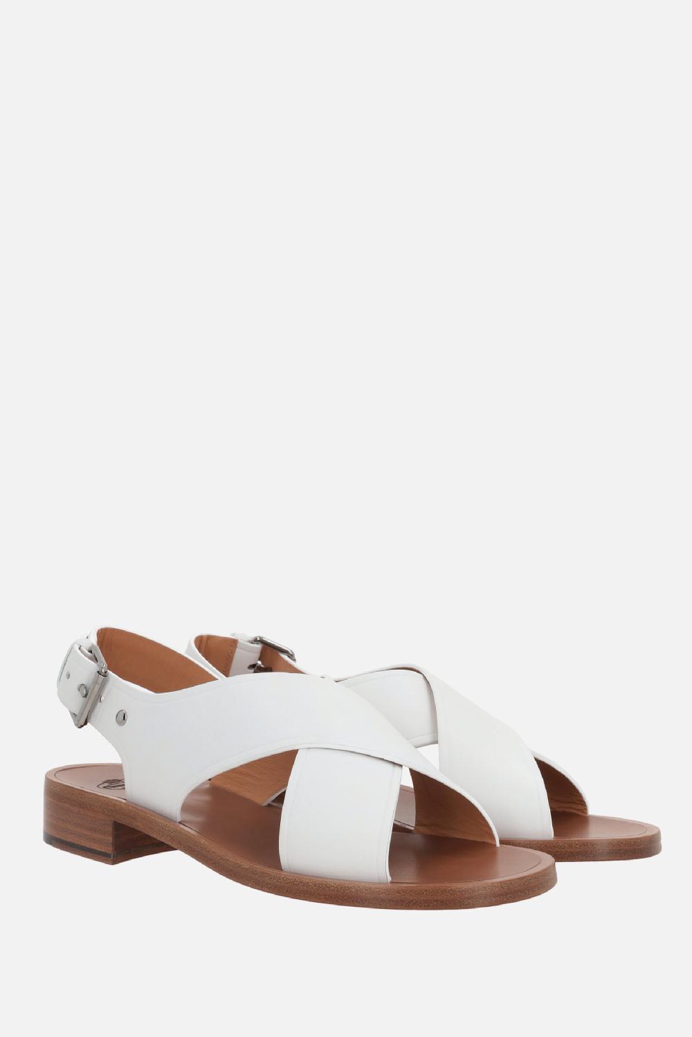 CHURCH'S sandalo flat Rhonda 2 in pelle liscia Vendita