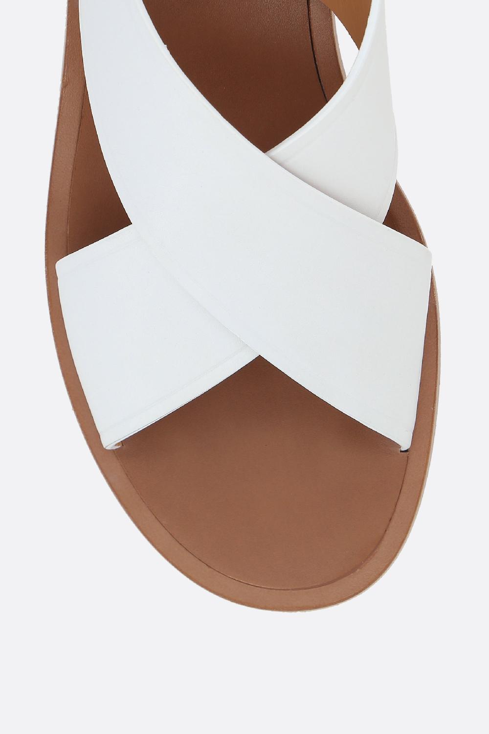 CHURCH'S sandalo flat Rhonda 2 in pelle liscia Vendita