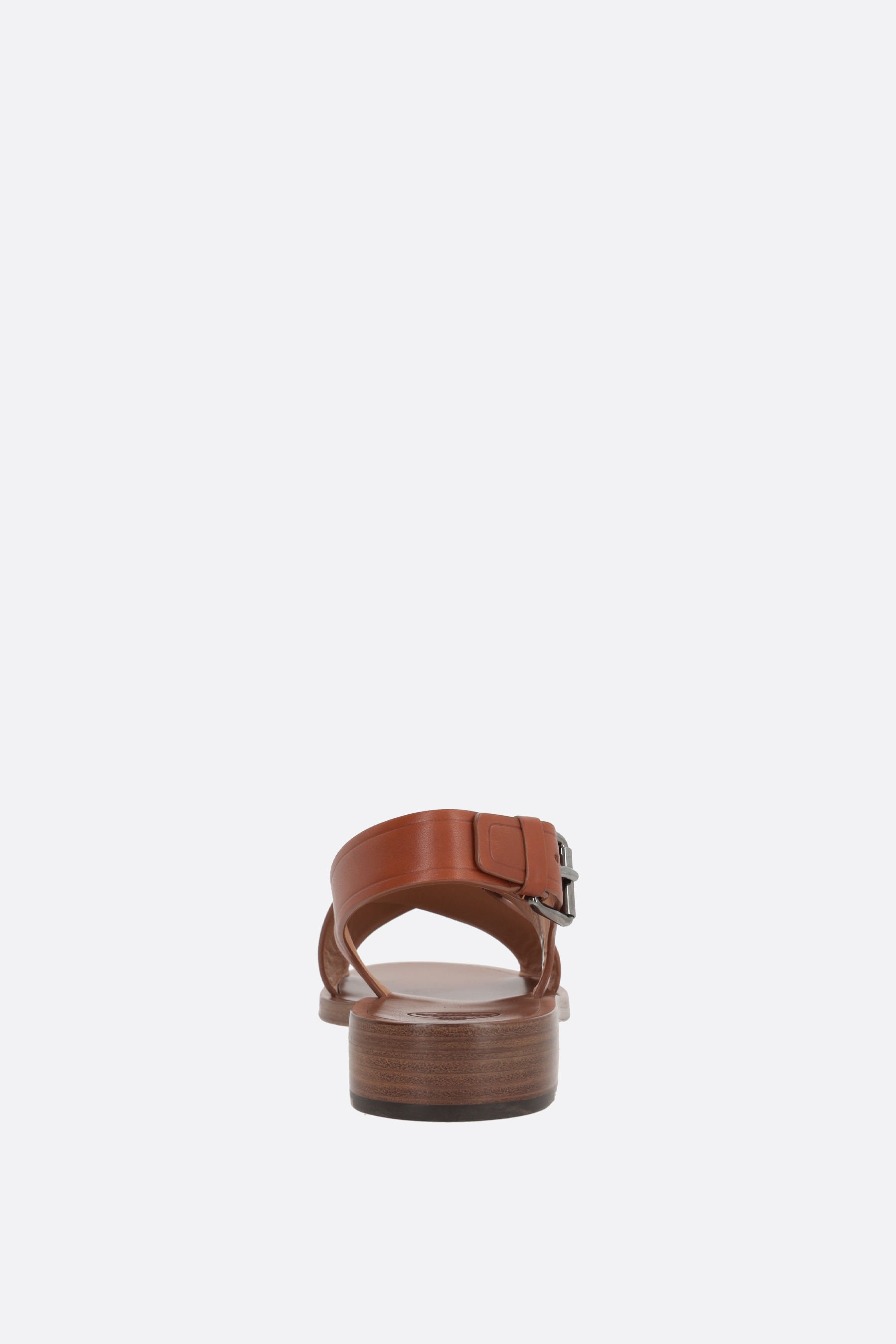 CHURCH'S sandalo flat Rhonda 2 in pelle liscia Promozione