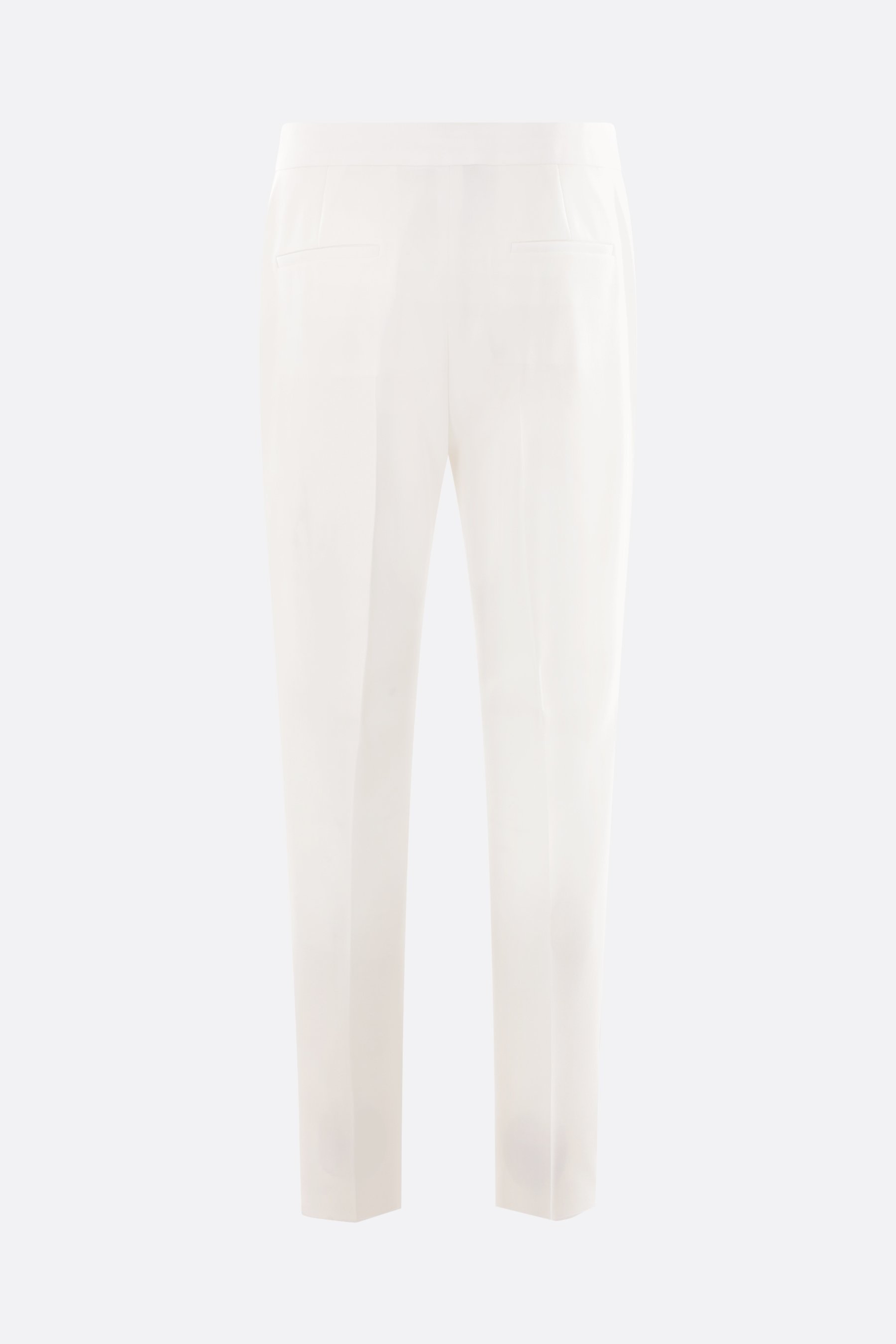 MAX MARA pantalone smoking Idoneo in crepe Qualità Garantita
