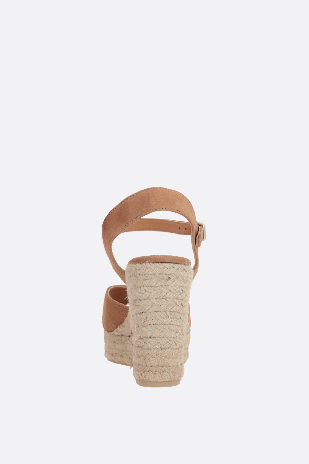 CASTANER sandalo con zeppa Blaudell in suede Negozi Online