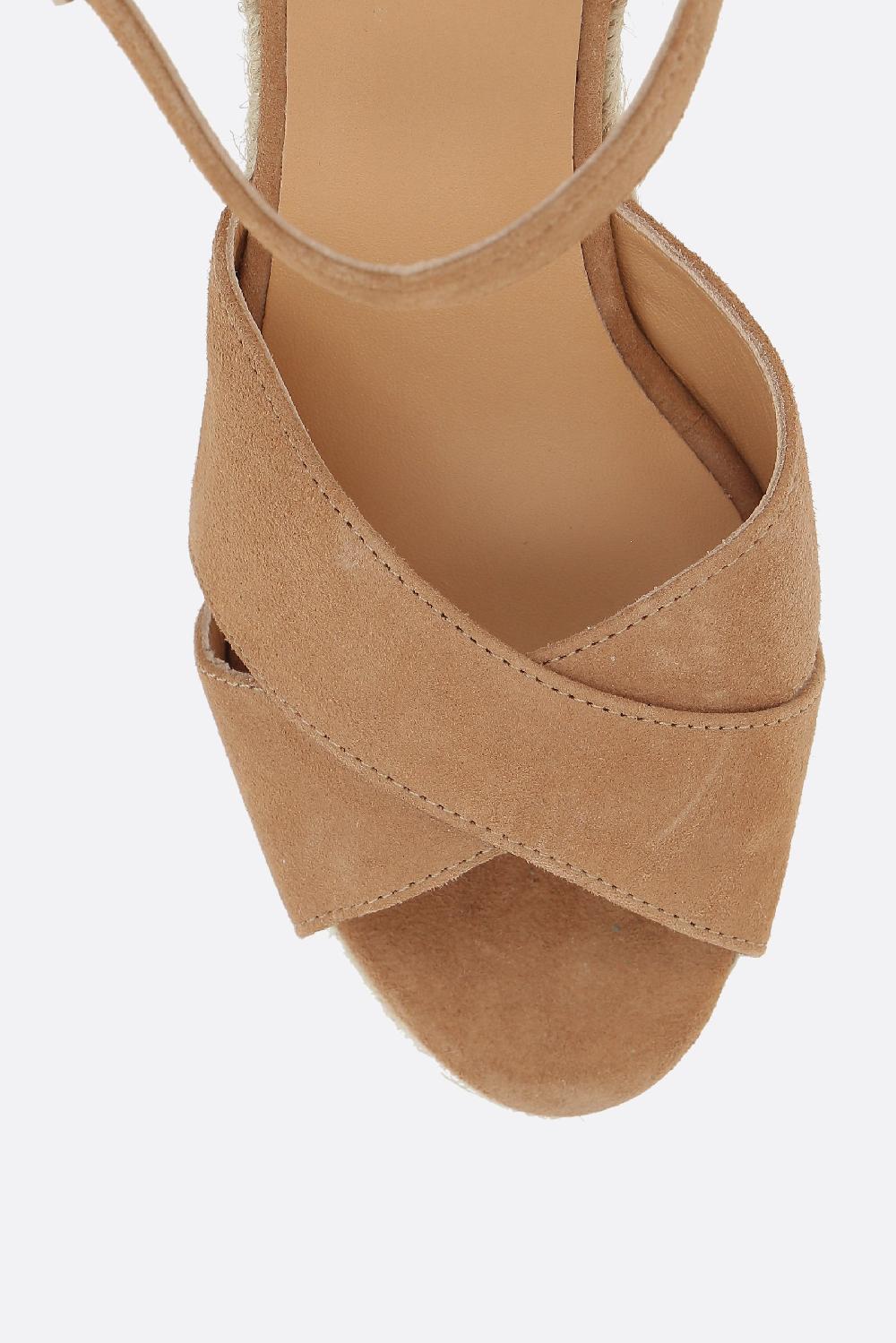CASTANER sandalo con zeppa Blaudell in suede Negozi Online