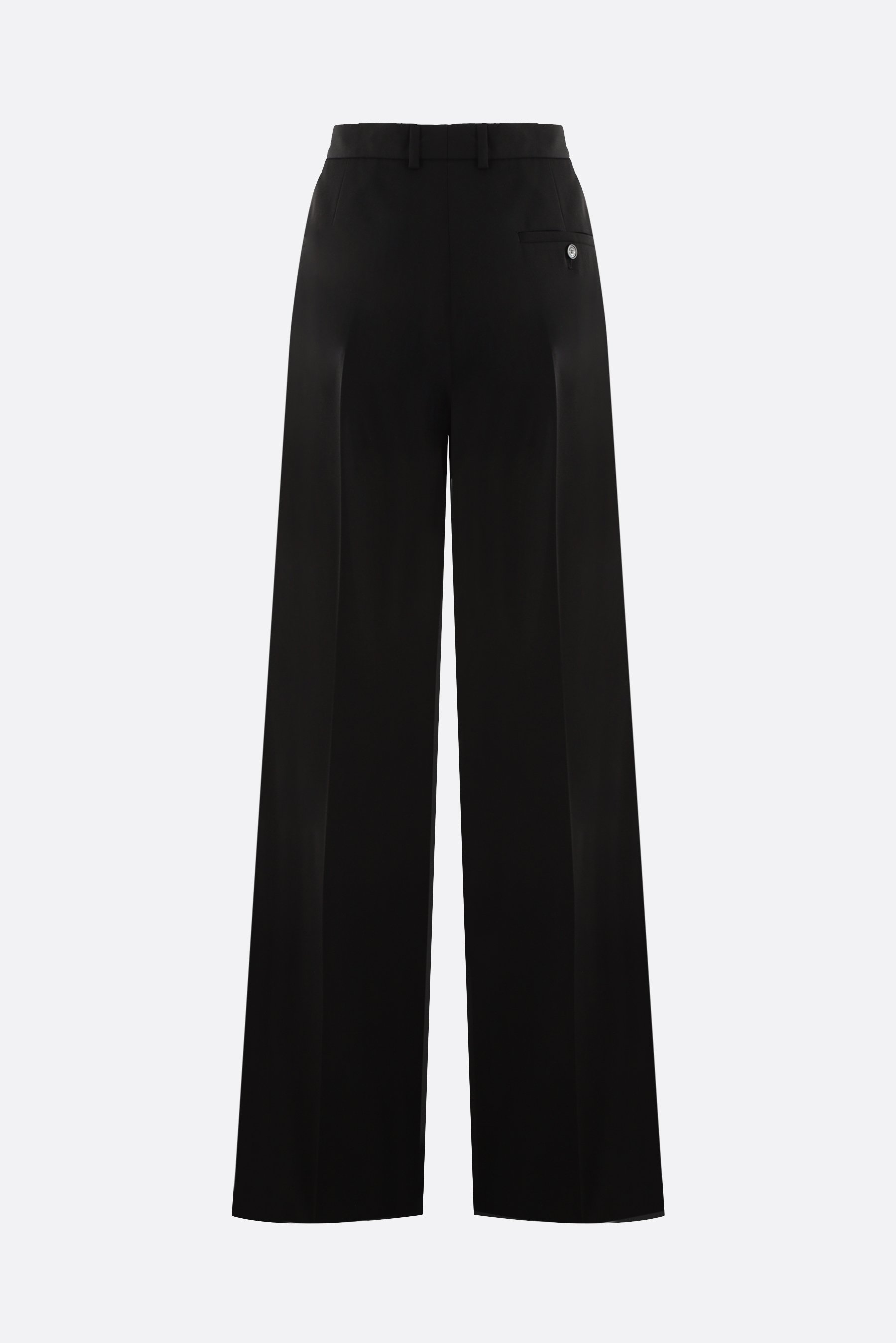 BALENCIAGA pantalone sartioriale a gamba dritta in barathea Fino Al -60%