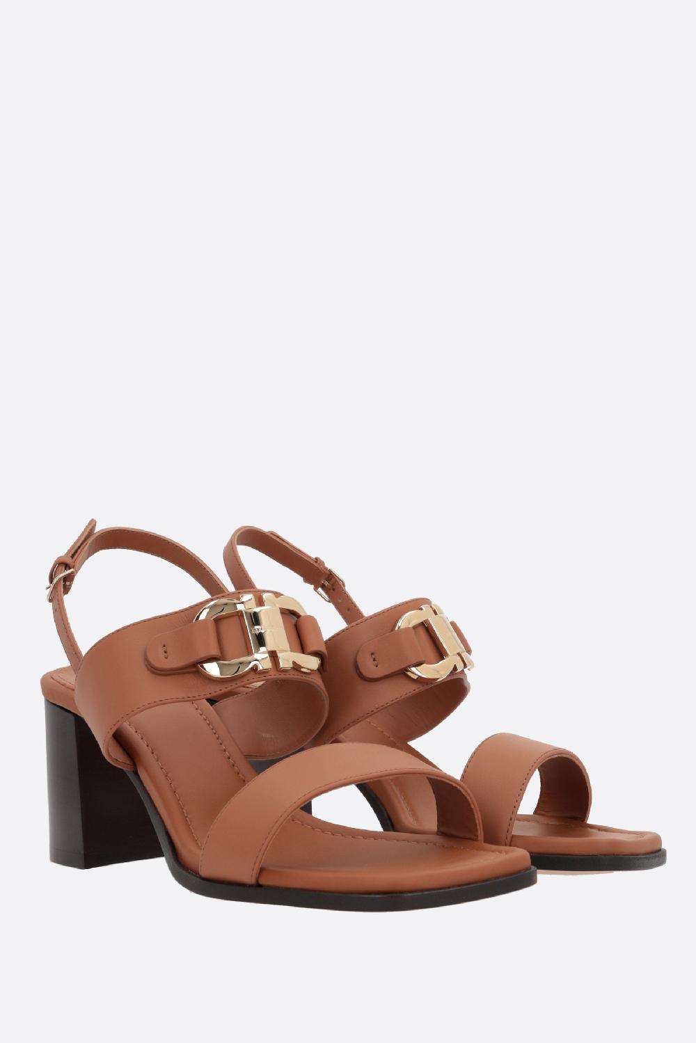 FERRAGAMO sandalo Lou in pelle liscia Economico