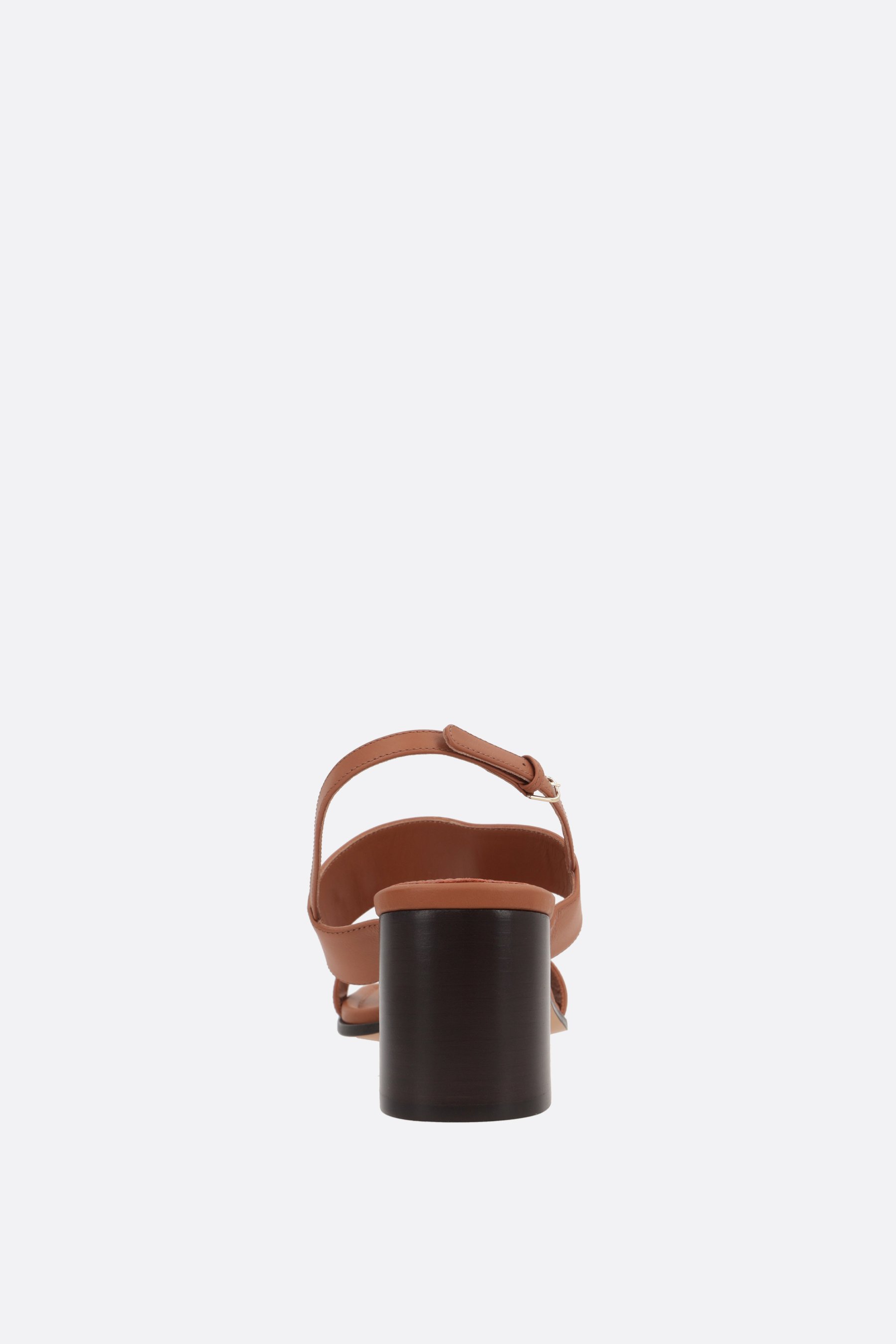 FERRAGAMO sandalo Lou in pelle liscia Economico