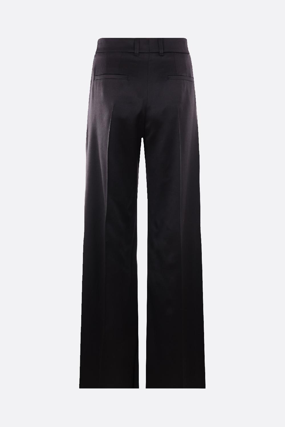 CHLOÉ pantalone flare in raso Saldi