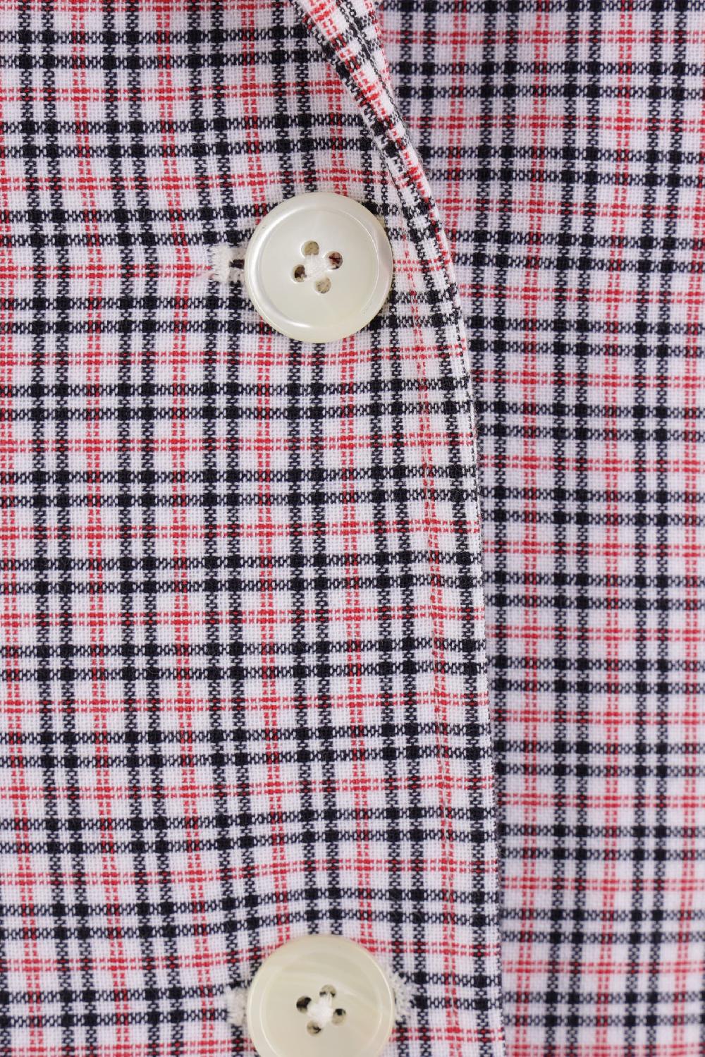 THOM BROWNE giacca monopetto in crepe di cotone 2025