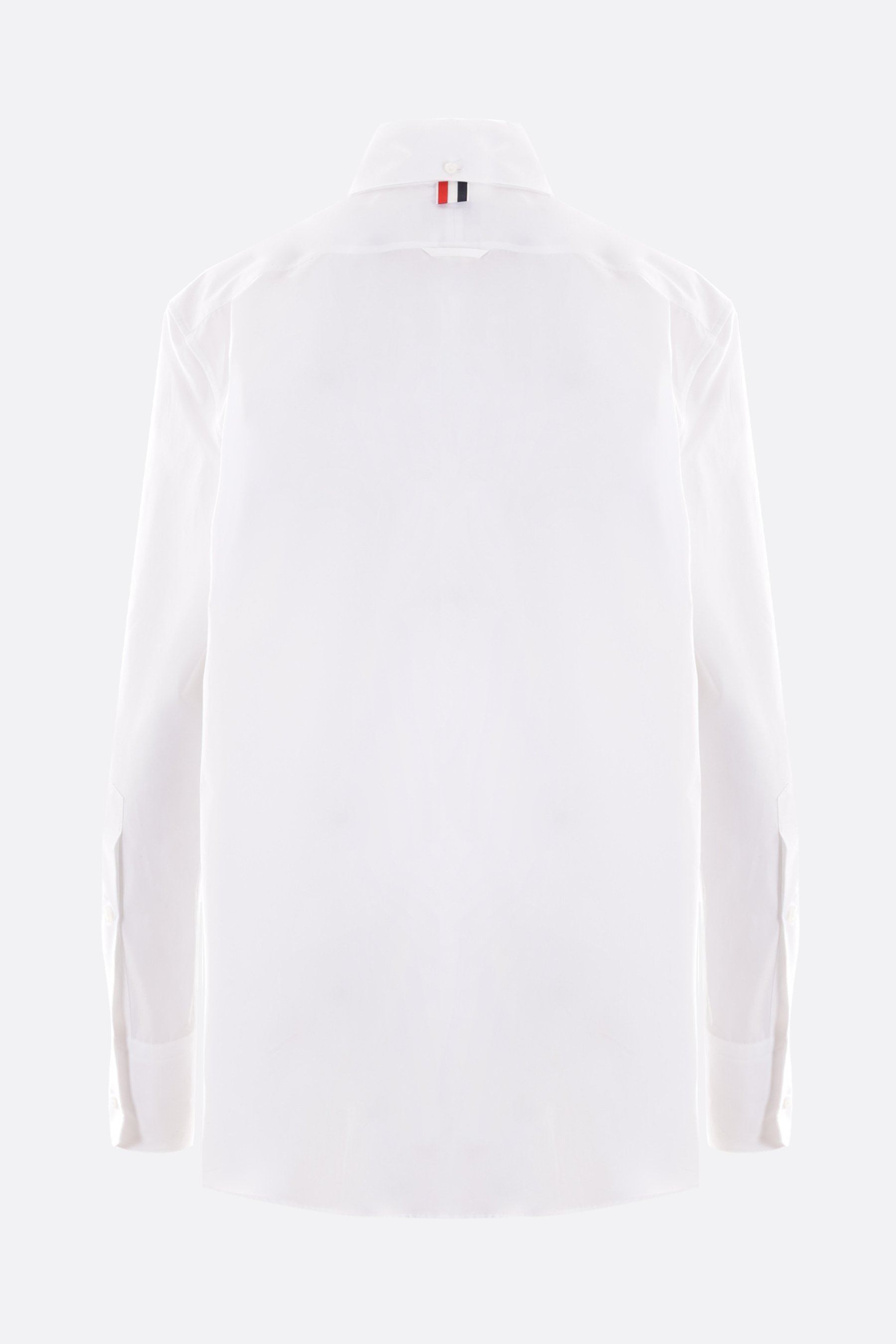 THOM BROWNE camicia oversize in popeline Italy