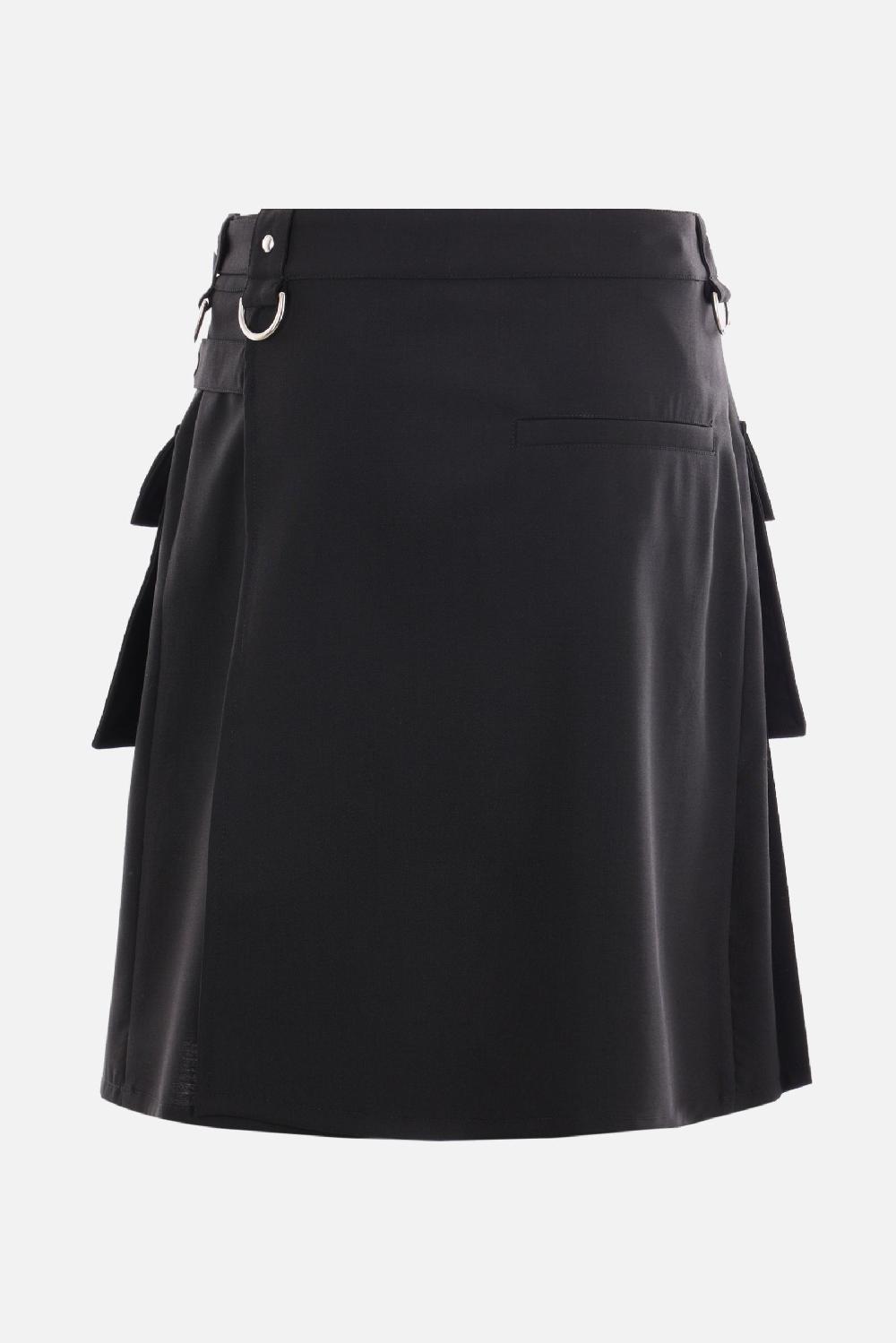 GIVENCHY gonna kilt cargo in twill Promozione Limitata