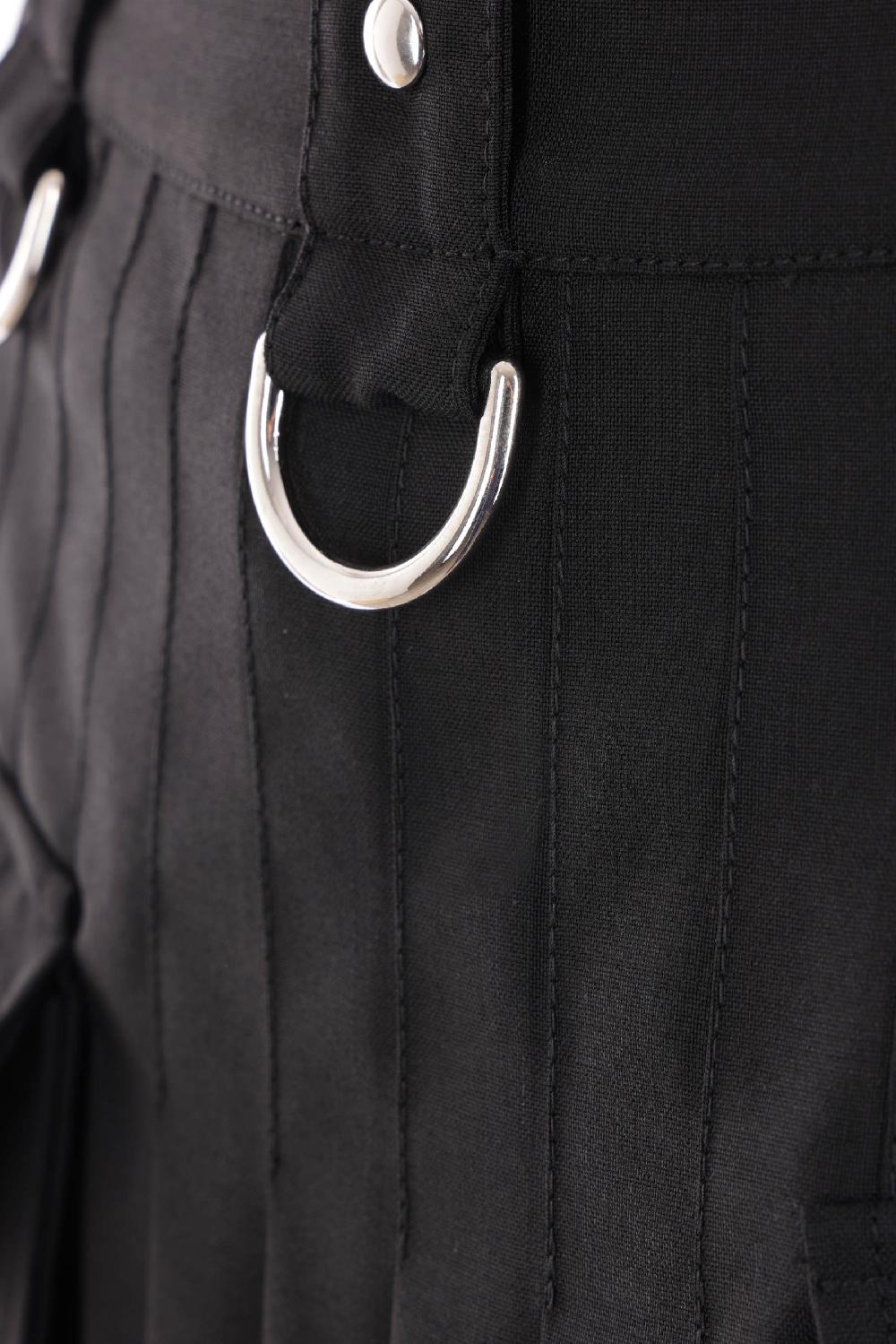 GIVENCHY gonna kilt cargo in twill Promozione Limitata