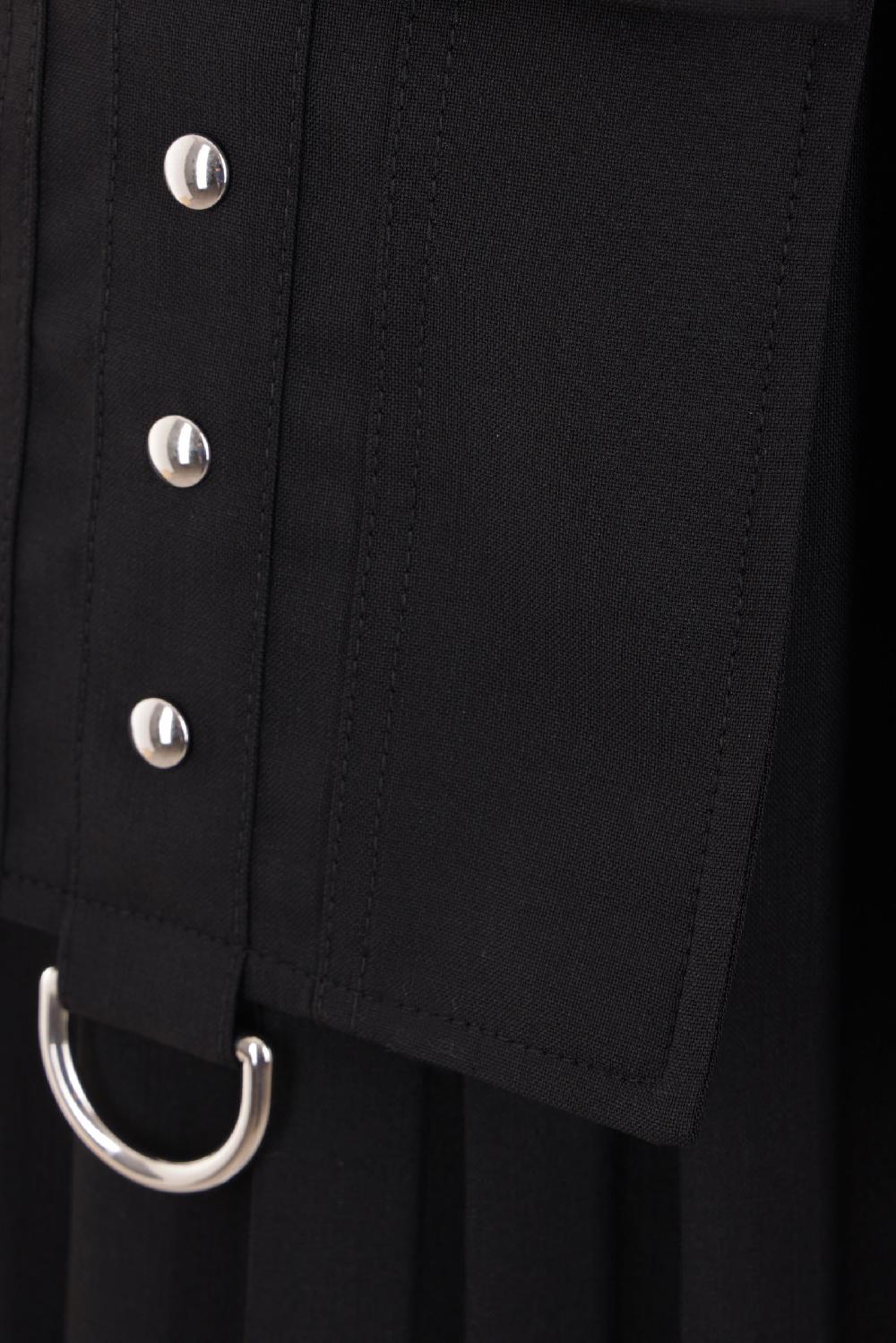 GIVENCHY gonna kilt cargo in twill Promozione Limitata