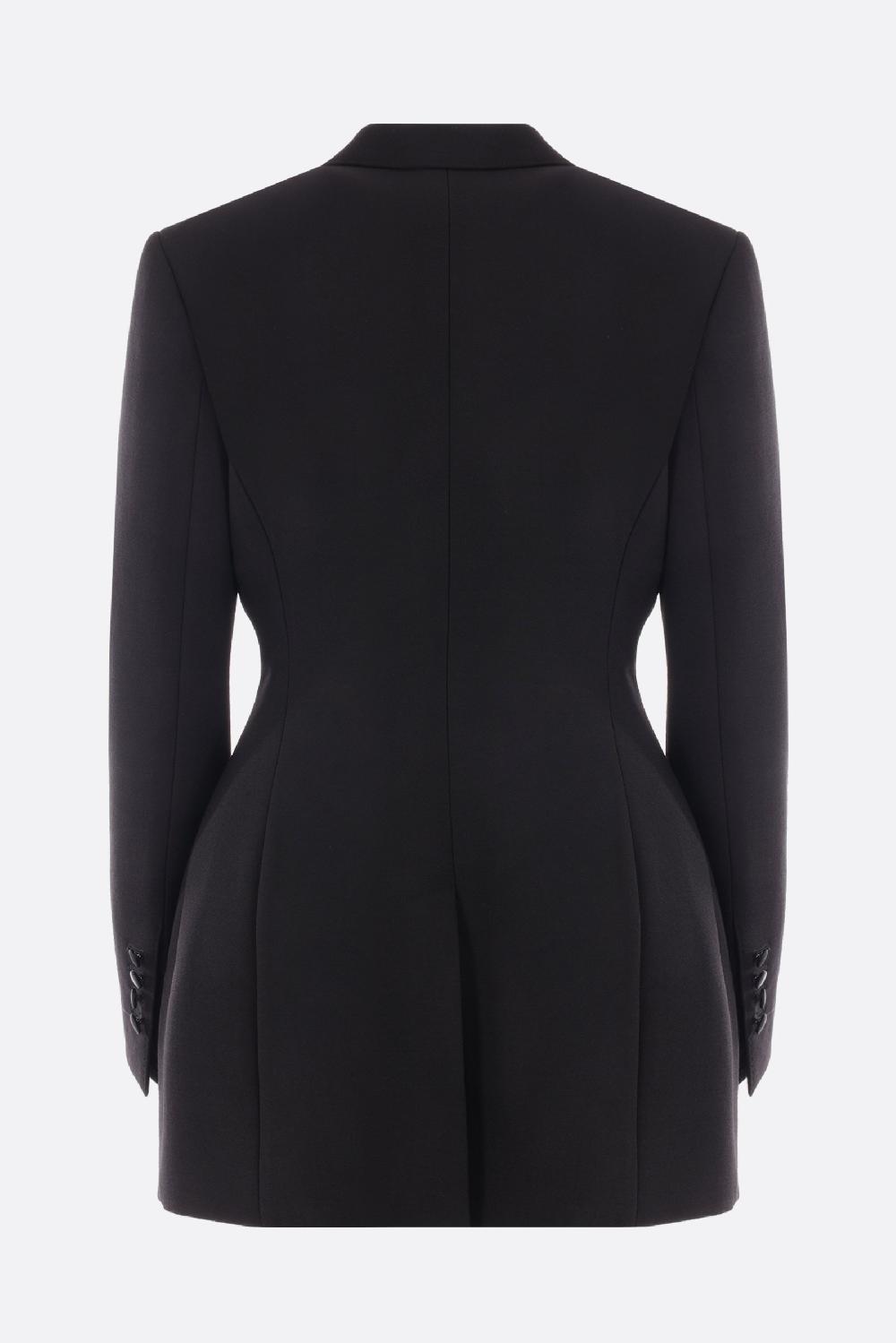 DOLCE & GABBANA giacca lunga monopetto Dolce in cady Affare Del Giorno