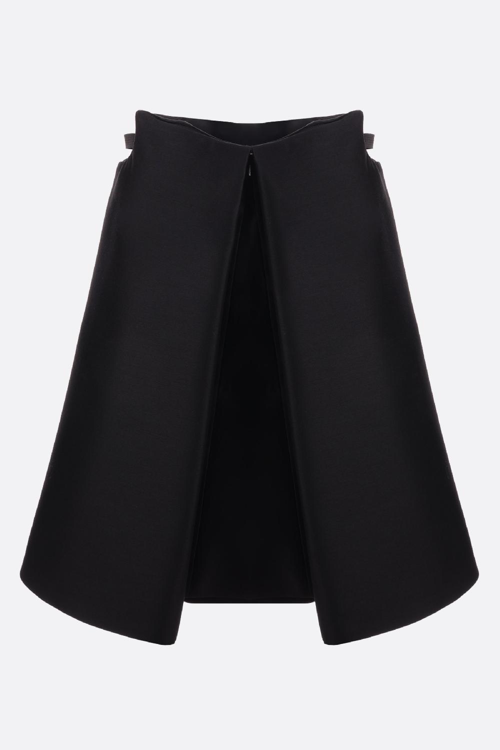 VERSACE miniabito bustier in lana e seta Sottocosto